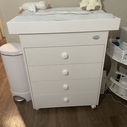 Changing Table With Dresser
