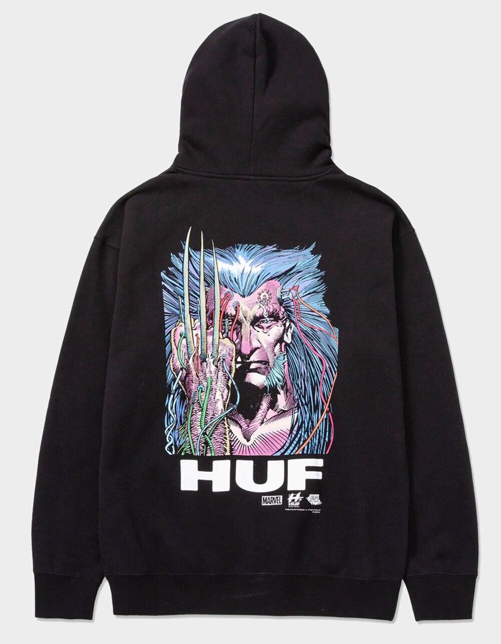 NEW 2023 HUF x MARVEL SWEATER HOODIE “Wolverine Weapon X” SzM