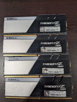 32GB (4×8GB) G.Skill Trident Z Neo DDR4-3600 CL16 RAM Kit