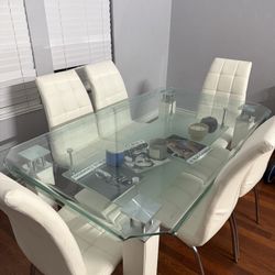 dining table with chairs 