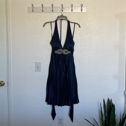 Dark Blue Dress 