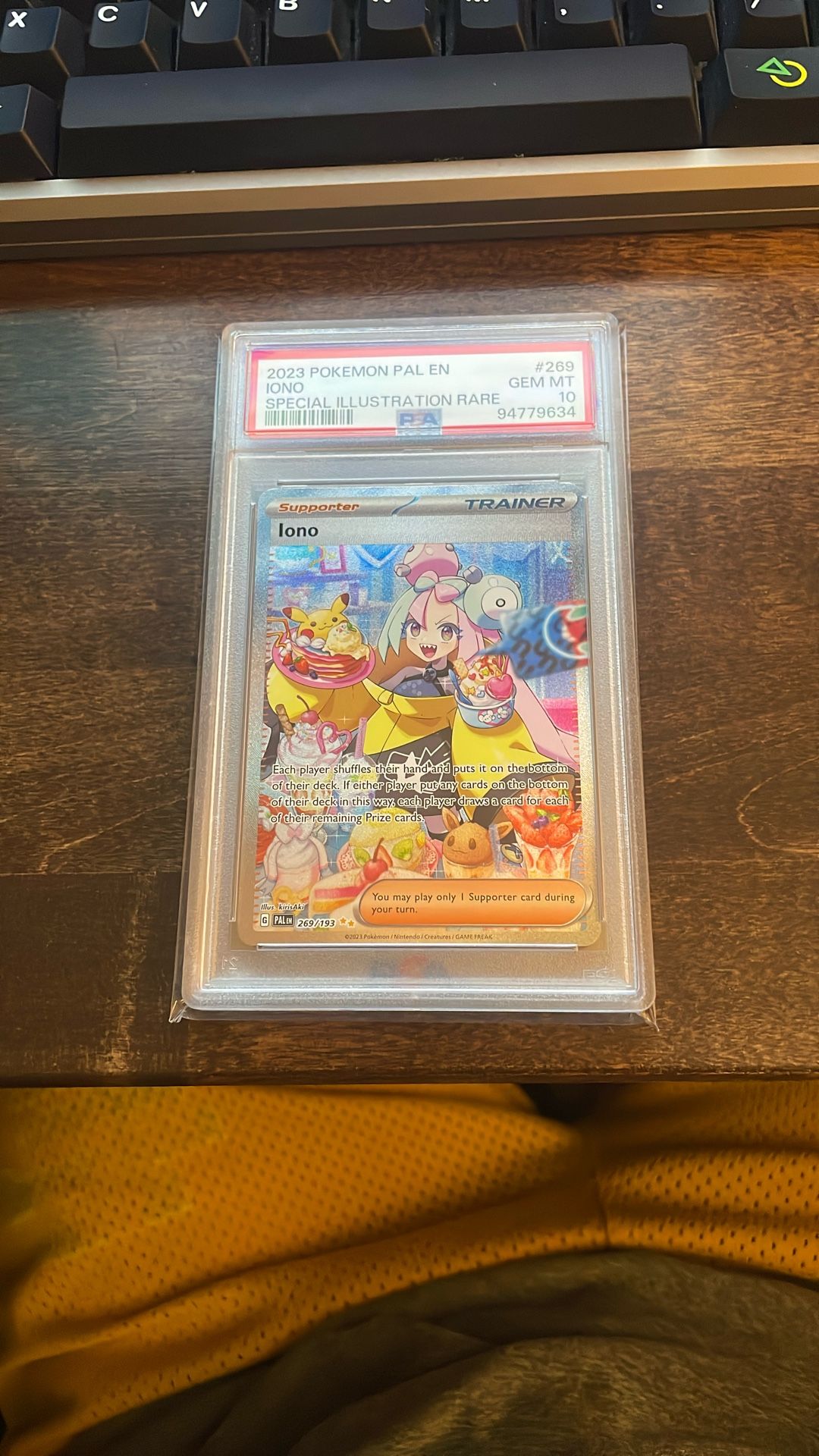 Pokémon Iono Full Art PSA 10