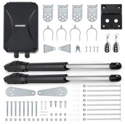 CO-Z Automatic Dual Swing Gate Opener Kit, for Gates up to 880 lb & 20 ft