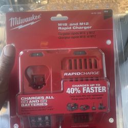 Brand New Milwaukee M18 And M12 Rapid Charger $60