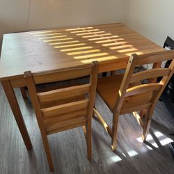 IKEA Jokkmokk Table & 2 Chairs