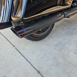 M8 Bagger Tbr Slip On Mufflers