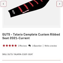 Talaria X3 XXX Guts seat like new