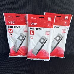 Dirt Devil Replacement Bags - Style U
