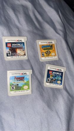 3DS Case with 4 Games