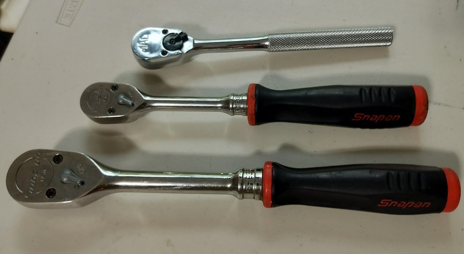 Snap On And Mac 1/2 and 3/8 Ratchets