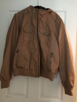 Plus Size Like new pleather jacket