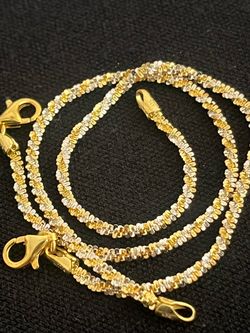 Two Tone Twisted Rock Bracelets