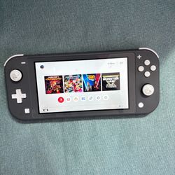 Nintendo Switch Lite Handheld Game Console HDH-001 Gray Dirty Screen
