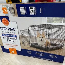 Top paw dog crate outlet