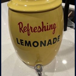 Ceramic Lemonade huge Jar