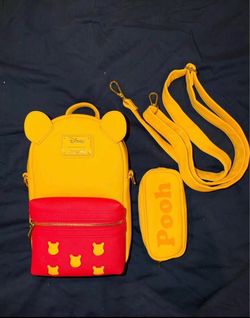 Winnie the Pooh loungefly shoulder bag with coin bag