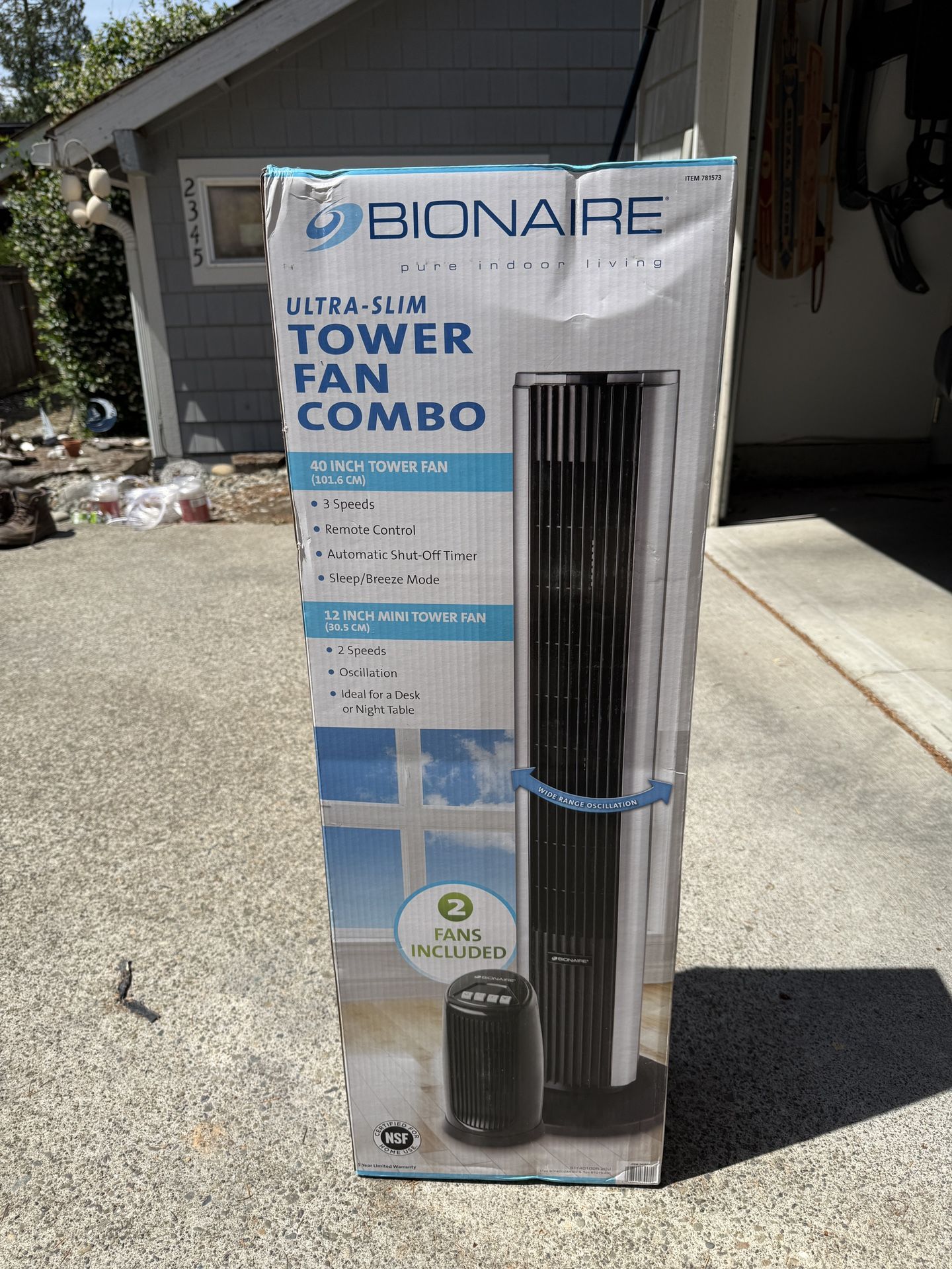 Tower Fan Combo