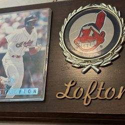 Kenny Lofton Baseball Card 