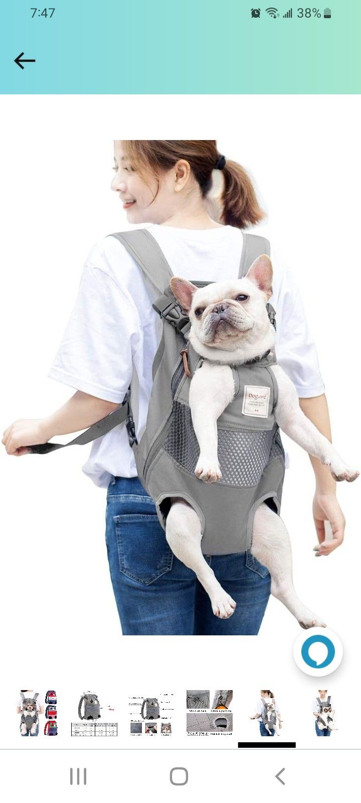 Doglemi..Dog Carrier/Backpack
