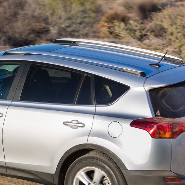 Roof Rack for 2013-2018 Toyota RAV4 Roof Side Rails Silver Roof Rack