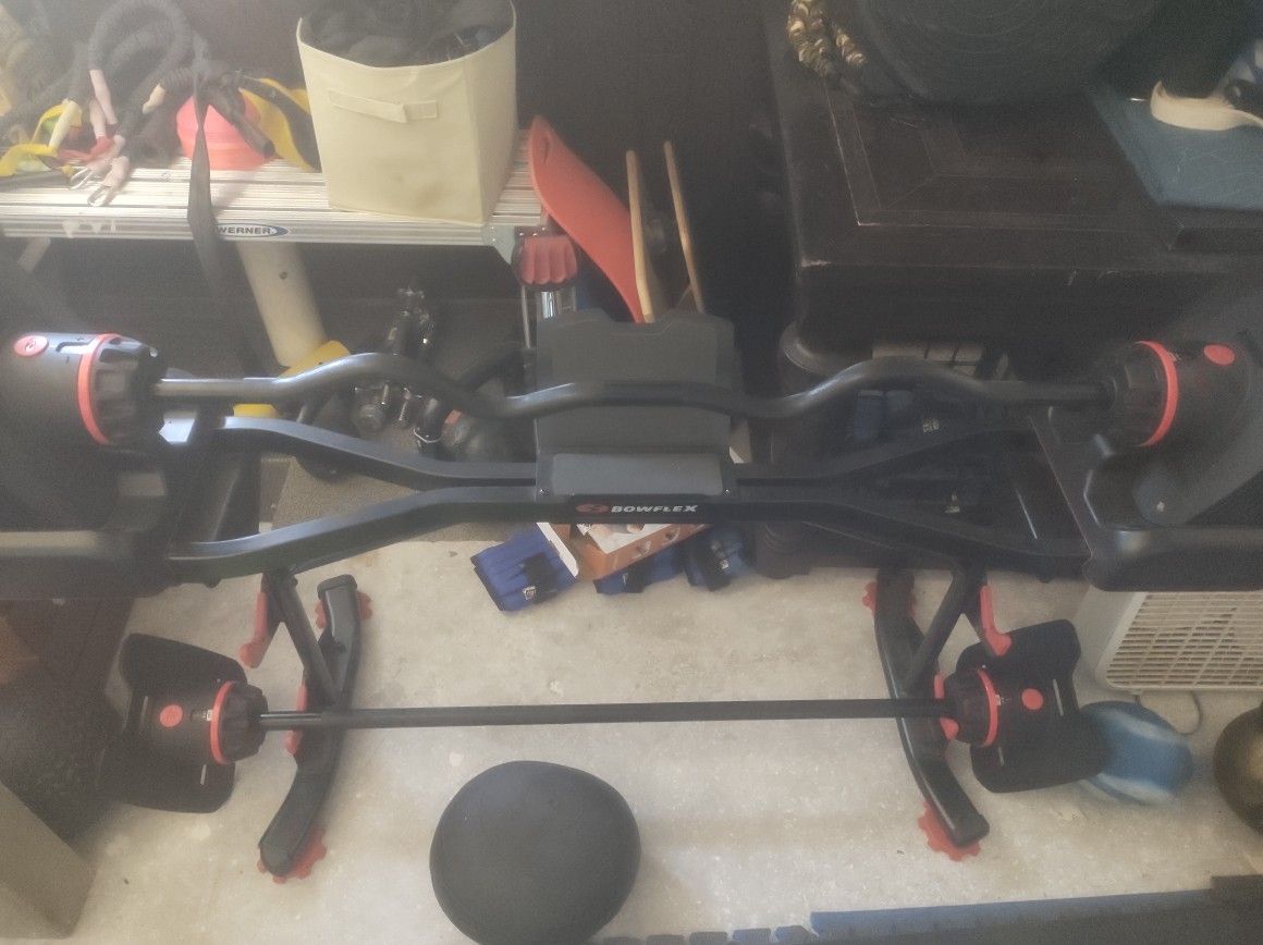 Bowflex Select Barbell Curl Set Up Exercise