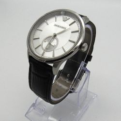 EMPORIO ARMANI AR-1797 Quartz Men's Dress Watch Silver