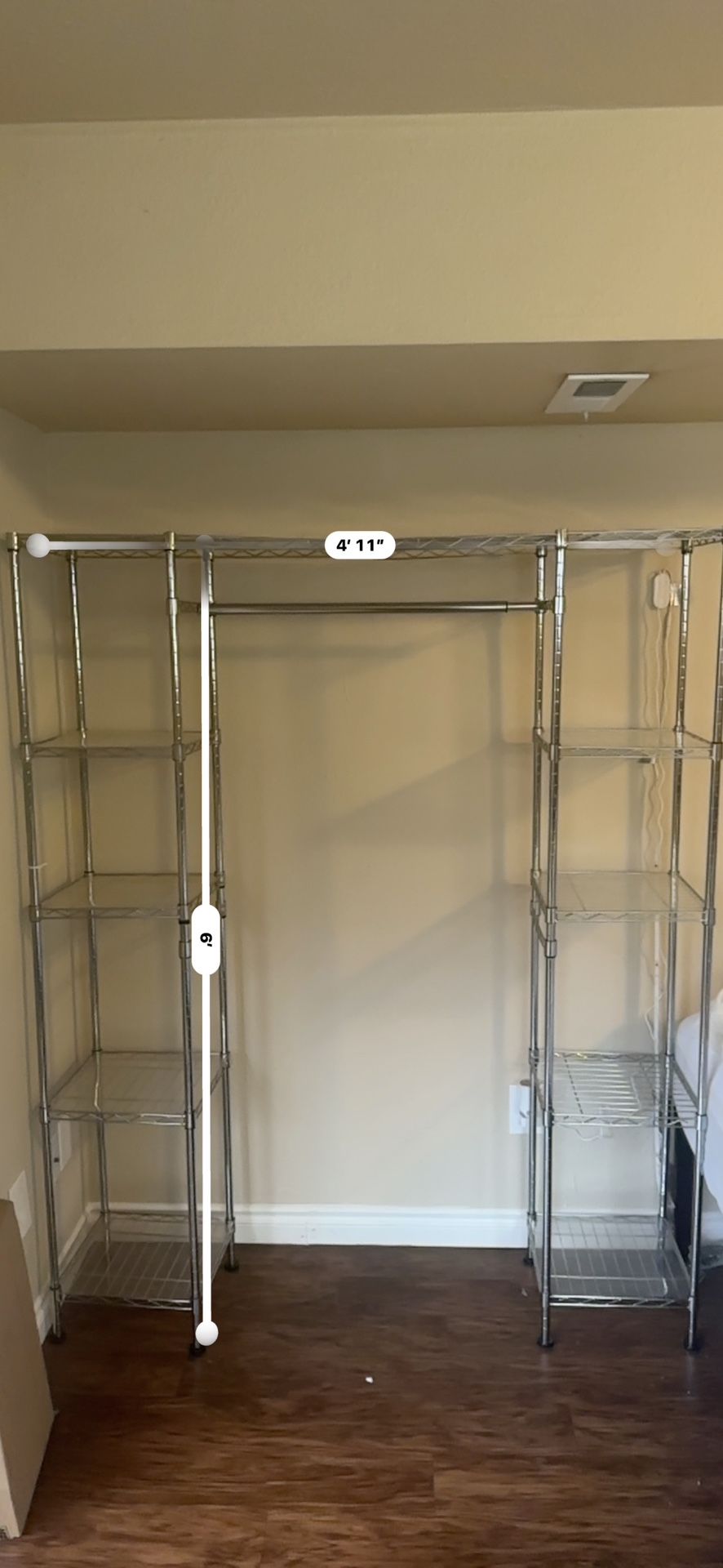 Free Standing Closet Organizer 