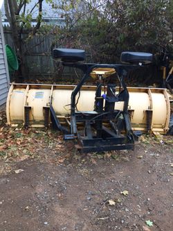 9ft municipal snowplow