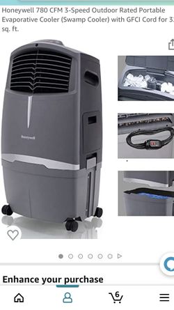 729 CFM Powerful Evaporator Cooler Like New