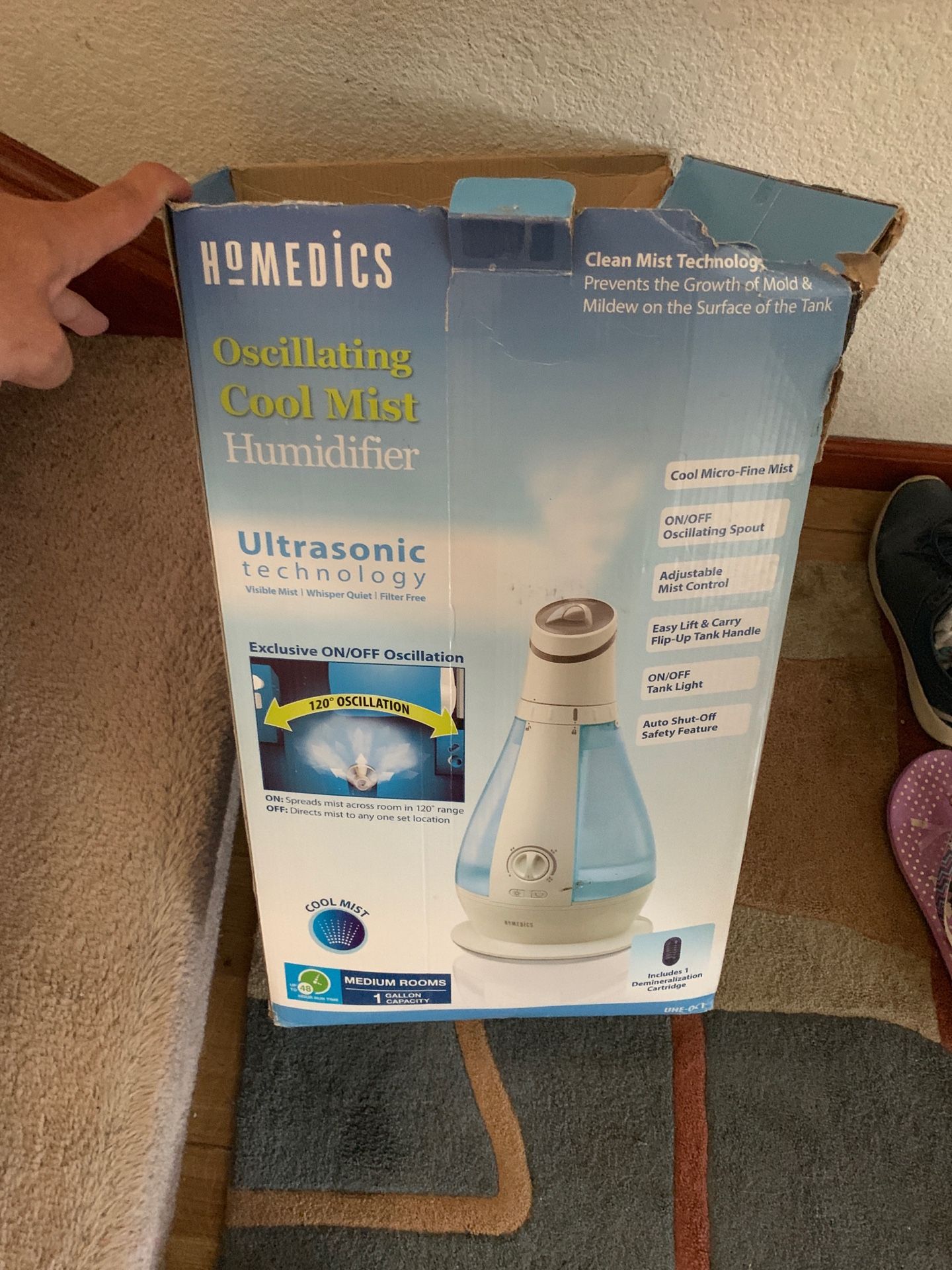 Oscillating Humidifier