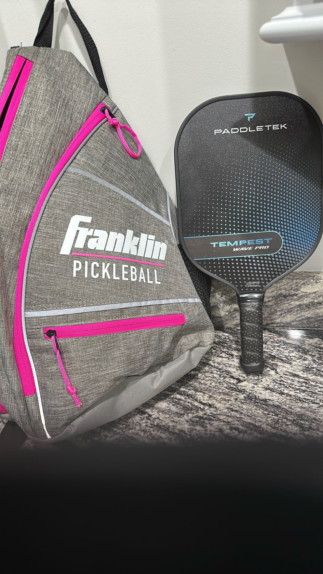Pickleball Paddle And Bag