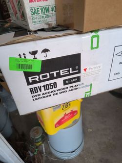 Rotel RDV1050 Black DVD Audio/Video Player