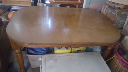 Wood table