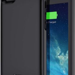 JUBOTY Battery Case for iPhone 6800mAh External Charging 