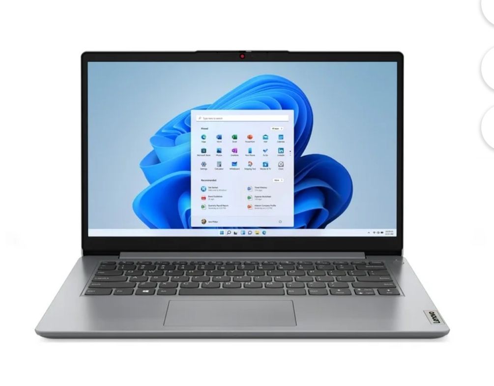 Lenovo IdeaPad 1i 14" Laptop. Intel Celeron N4500, 4GB , 128GB eMMC 82LV0075US