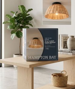 Hampton Bay Rattan Shade