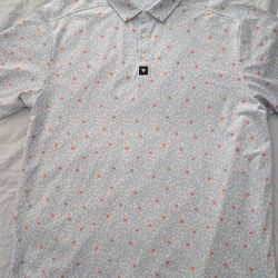 Bad Birdie Men's Polo Shirt Size L