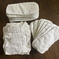 Cotton Cloth Diaper Inserts