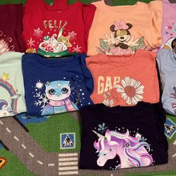 Girl Shirts Size 7/8