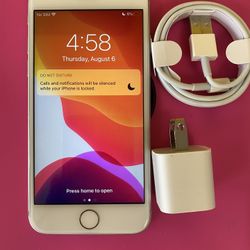 Factory unlocked apple iphone 8 64 gb, store warranty