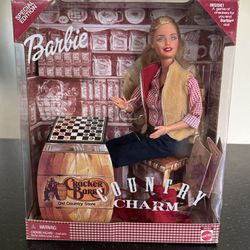 Country Charm Barbie Doll Cracker Barrel Special Edition,