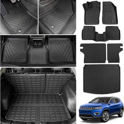 2017-2025 Jeep Compass NEW Full Set Floor Mats
