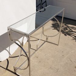 Console Table Or Entryway Table With Mirror Top