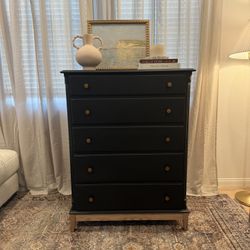 Solid Wood Tall Boy Dresser