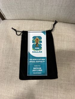 FIFA World Cup 2026 Official Hospitality Souvenir Acrylic Blocks