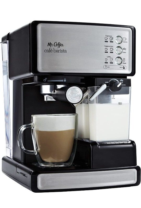 Coffee Espresso and Cappuccino Machine, Programmable