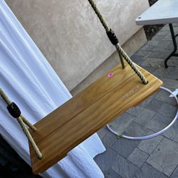 Wooden Swing 