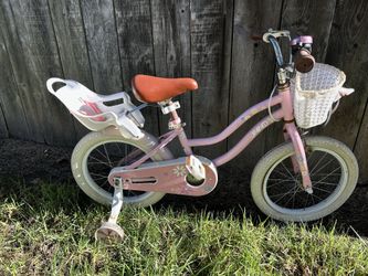 ~ Pink 16" Girls Bike with Training Wheels
