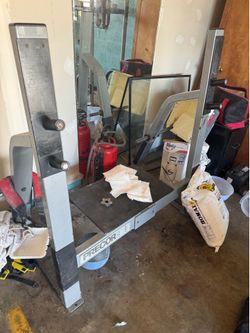 Bench press rack
