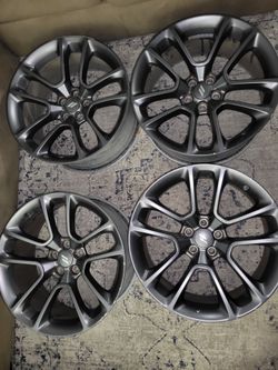 2021 Dodge Charger Scat Pack 20x9 5x115 OEM Rims